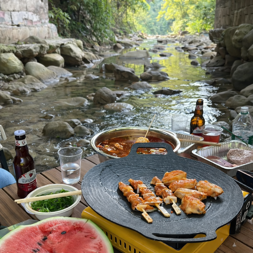 Sartén Coreana | Antiadherente para Barbacoa (Lleva 2 Paga 1)