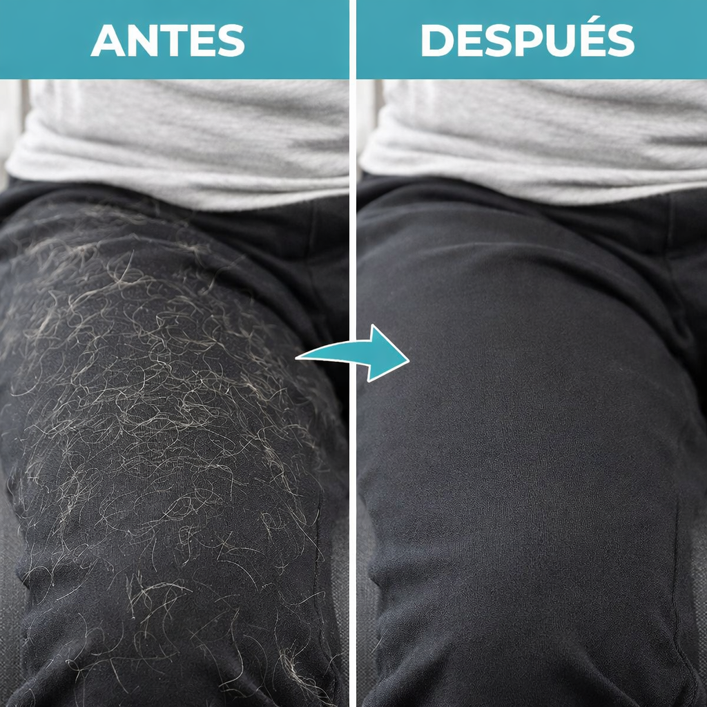 Rodillo Quitapelos Reutilizable | Adiós al Pelo de Mascotas (Lleva 2 Paga 1)