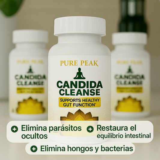 Candida Cleanse | Baja de Peso Eliminando Parásitos Ocultos (60 capsulas)