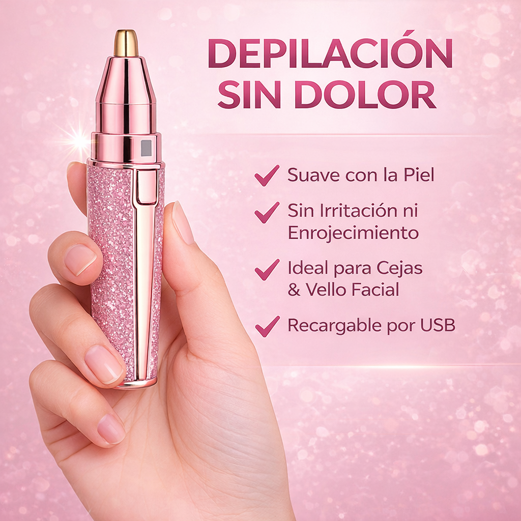 Depiladora De Cejas y Rostro | Elimina Sin Esfuerzo El Vello Facial  (Lleva 2 paga 1)