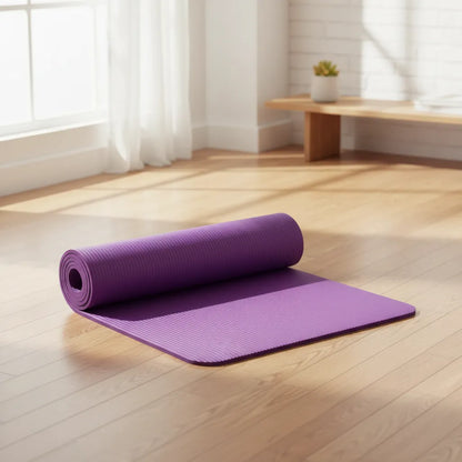 Mat De Yoga Antideslizante | Protege Rodillas y Espalda.
