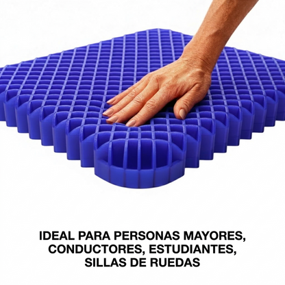 Cojín Gel Ortopédico | Elimina El Dolor De Espalda y Coxis (Lleva 2 Paga 1)