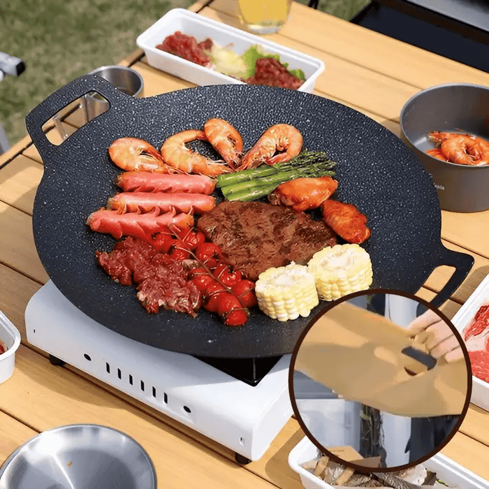 Sartén Coreana | Antiadherente para Barbacoa (Lleva 2 Paga 1)