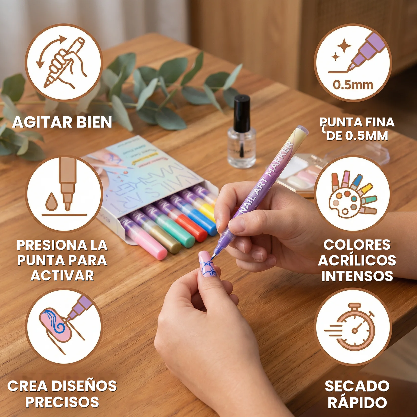 Plumones De Diseño | El Regalo Que Hace Volar La Imaginación (Lleva 2 paga 1)