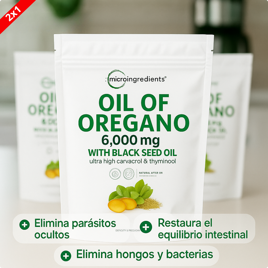 Aceite De Orégano | Baja de Peso Eliminando Parásitos Ocultos