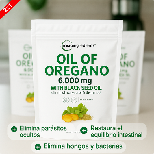 Aceite De Orégano | Baja de Peso Eliminando Parásitos Ocultos