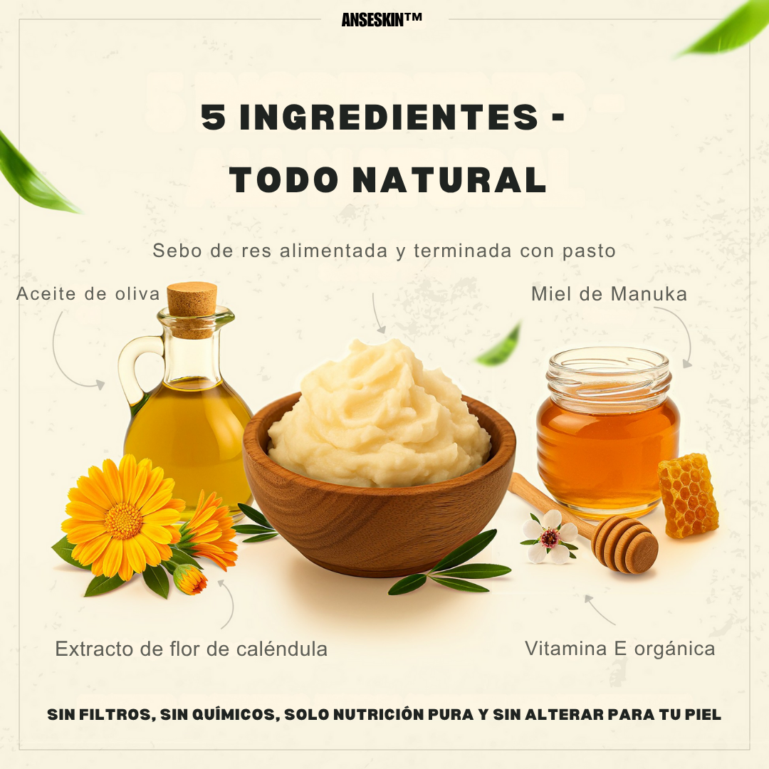 Bálsamo Facial Natural | Hidrata, Nutre y Protege