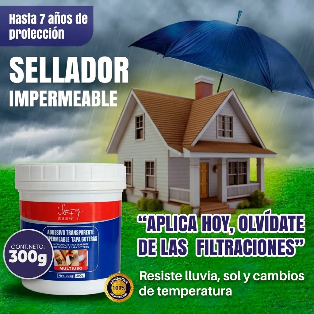 Sellador Impermeable | Elimina Las Filtraciones Para Siempre (Lleva 2 Paga 1)
