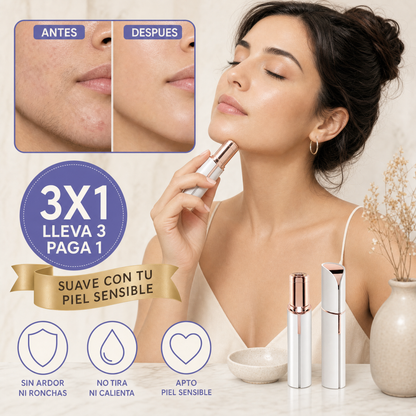 Depiladora Facial | Piel Lisa Sin Dolor Ni Ronchas (Lleva 3 paga 1)
