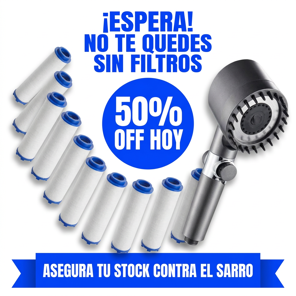 Añade el "Pack Anual" de 10 filtros y olvídate del agua dura por los próximos 12 meses.